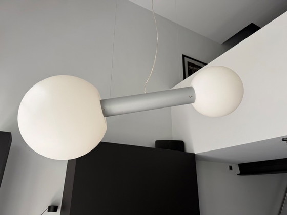Iconische Delta Light O2-Oxygen Hanglamp – Frans Van Praet – Zeldzame Uitvoering – Deltalight, Hanglampen (photo 2 of 6)