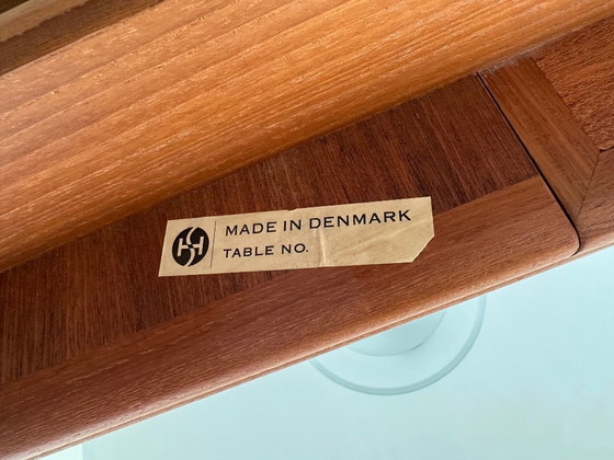 Image 1 of Vintage Danish Teak extendable table - Høng Stolefabrik