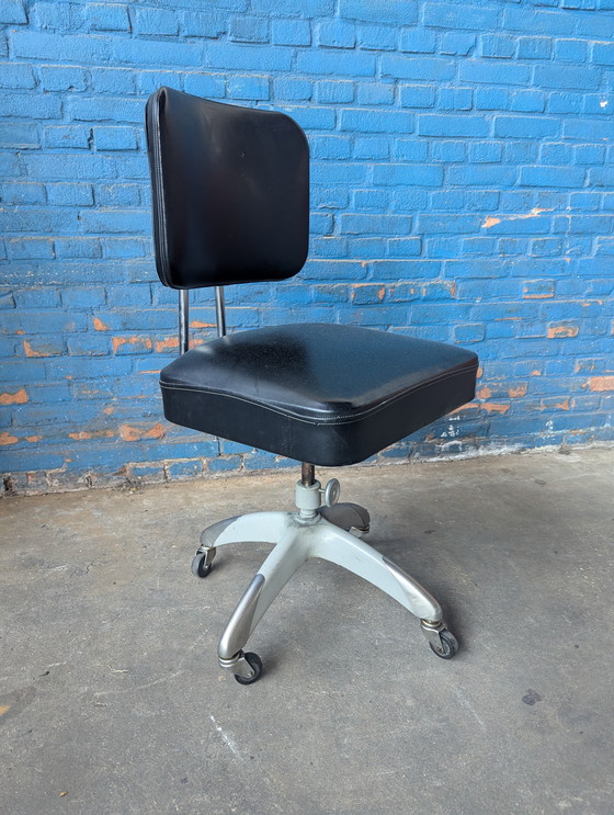 Image 1 of Sedia da ufficio vintage da lavoro, anni '50