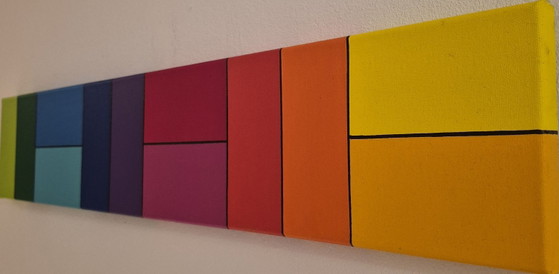 Art abstrait moderne - peintures : 20260531 – Peintures et dessins, Canvas (photo 7 of 8)