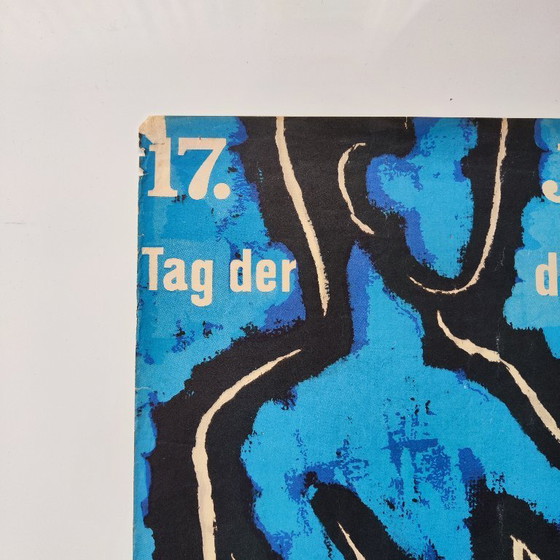 Image 1 of 17 juin - Journée de l'unité allemande - Affiche vintage