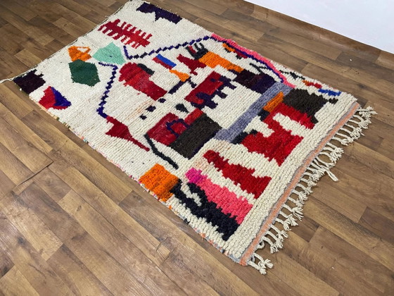 Tapis traditionnel fait main 250cm x 150cm Marocain – Wool (photo 13 of 21)