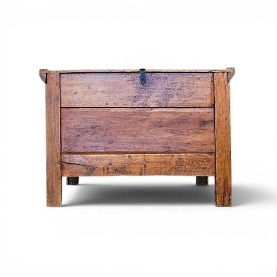 Vecchia cassa / baule contenitore / legno di pino – Armadi contenitori (photo 5 of 13)