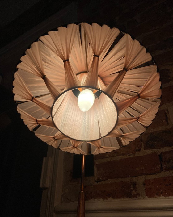 Image 1 of Lampada da tavolo Temde Leuchten in teak e ottone