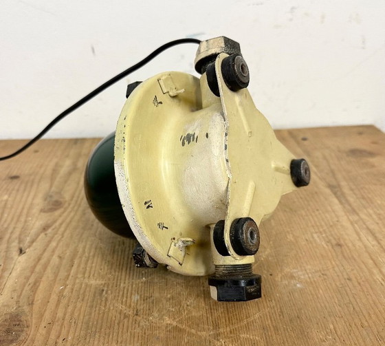 Image 1 of Lampada da soffitto o da parete vintage beige a forma di nave sovietica, anni '60