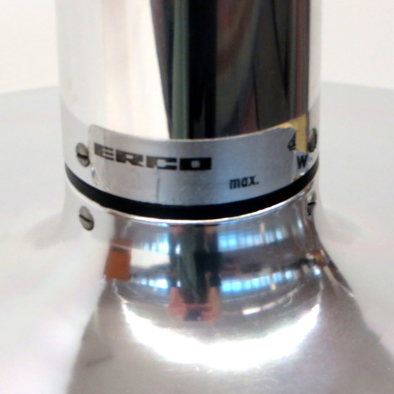 Image 1 of Vintage Space Age Pendant Lamp in Chrome by Erco