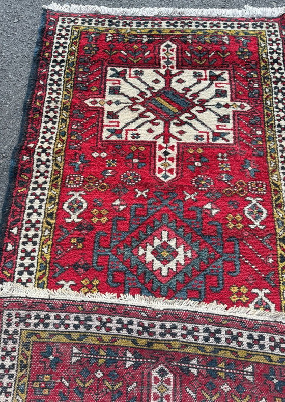 Image 1 of Handgeknüpfter antiker persischer Teppich