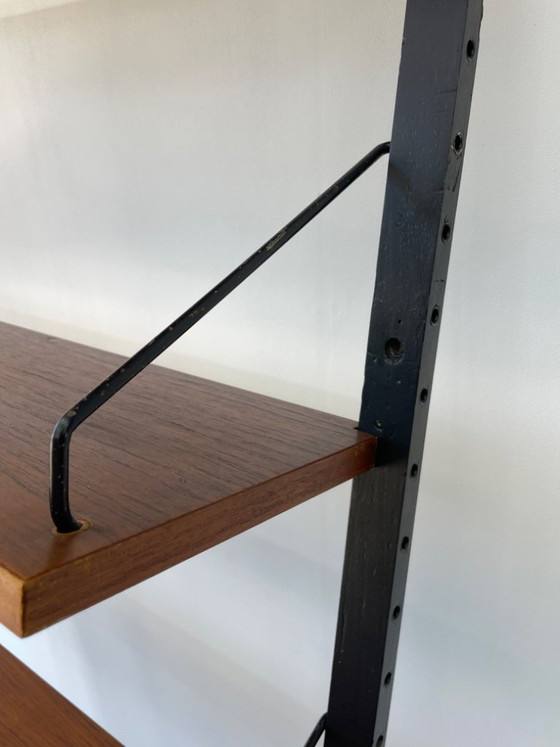 Vintage wandsysteem, Poul Cadovius, Royal System – Wandkast, Metal (photo 7 of 13)