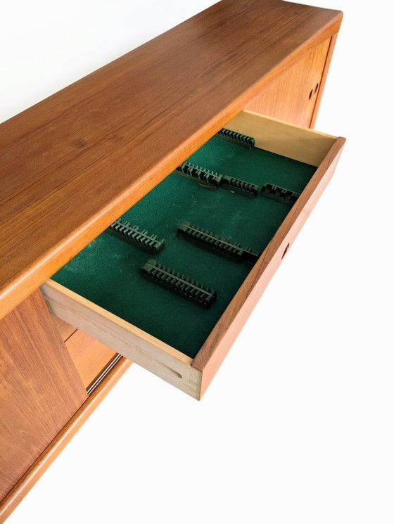 Image 1 of Vintage teak sideboard, dresser by Henry W. Klein for Bramin