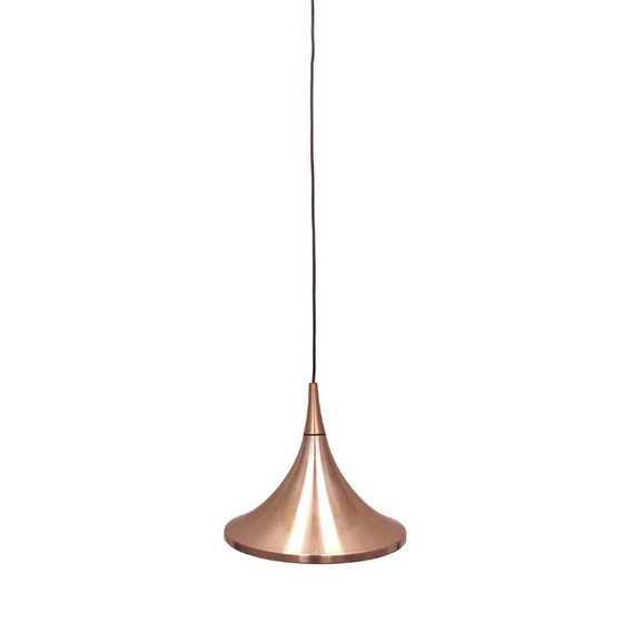 Lampada a sospensione tedesca "Semi" (tromba) – Rame, Rolf Krüger Staff Leuchten, 1970 (photo 3 of 15)