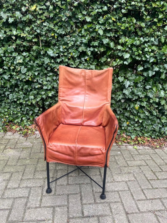 Image 1 of Montis Chaplin 4 stuks cognac leer