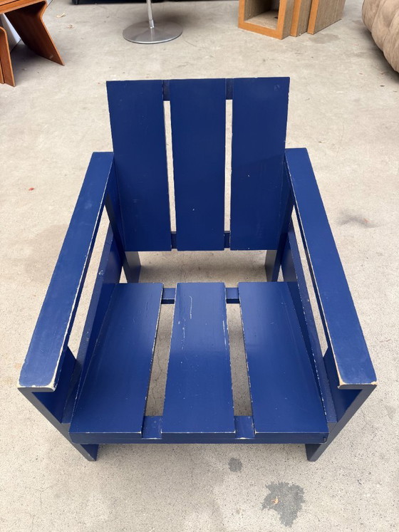 Vintage Crate chair By Gerrit Rietveld (stock: 4) – Armchairs, Wood, Modern (photo 10 of 22)