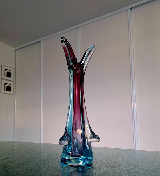 Image 1 of Jarrón de Murano sumergido