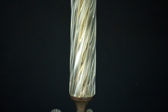 Image 1 of Raro lampadario in vetro di Murano Art Déco di Archimede Seguso, Italia, anni '30