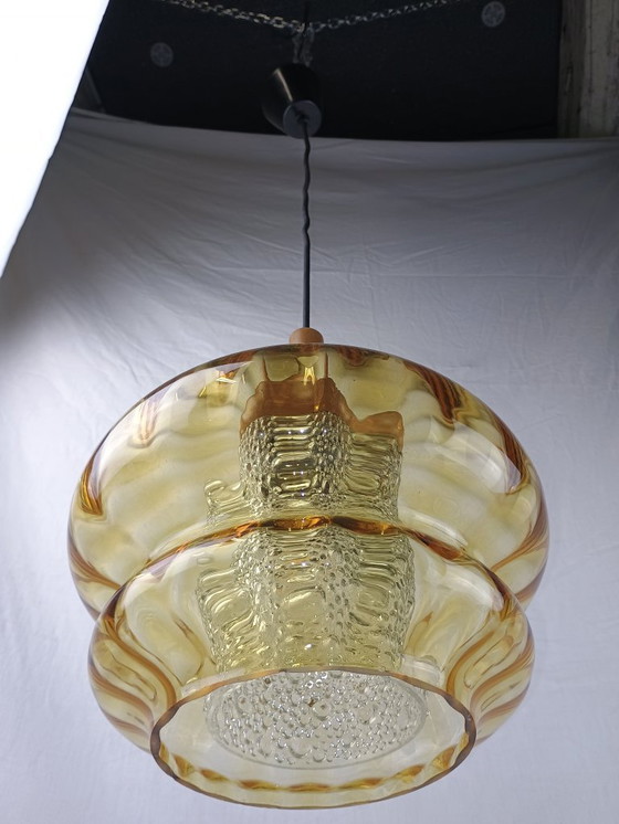 Image 1 of Vintage Scandinavische Orrefors hanglamp – Carl Fagerlund – Zweden, jaren 60