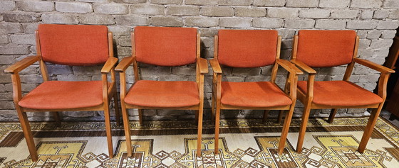 Image 1 of Set of 4 CASALA 1970 Vintage Armchairs
