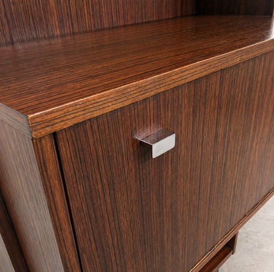 Image 1 of Vintage rosewood wall unit Bar /  secretary