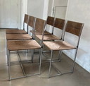 Ensemble de 6 chaises "Paludis", Giandomenico Belotti pour Alias, Italie, 1980