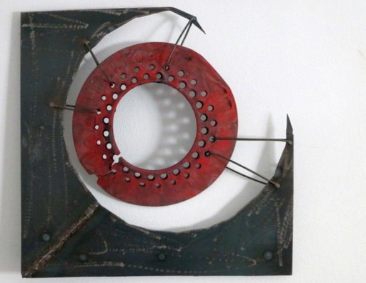 Œuvre d'art en fer soudé de Tom Miller ohne titel (sans titre)