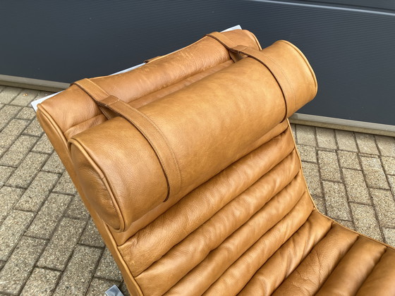 Image 1 of Arne Norell Ari Sessel, Camel Cognac Leder NEW STATE!