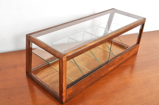 Image 1 of Antique Counter Display Case Minks 1920s