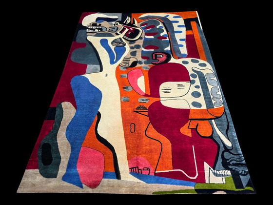 Tapiz MENACE de Le Corbusier, 1938 – Lana de seda anudada a mano sobre algodón – 200x300cm – Alfombras, Wool (photo 3 of 11)