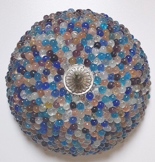 Gran Plafón Murano Uvas Cristal (37 Cm)