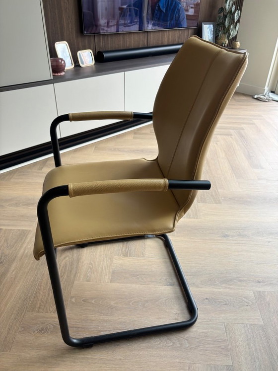 Sedie da pranzo Montel – Leather, Metal (photo 2 of 6)