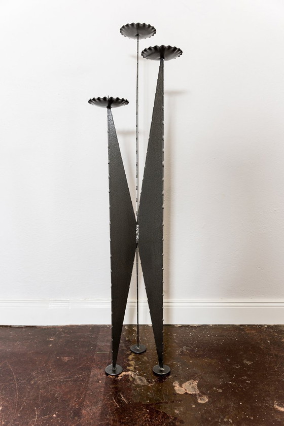 Image 1 of Brutalistischer hoher Kerzenständer, Polen, 1970er Jahre