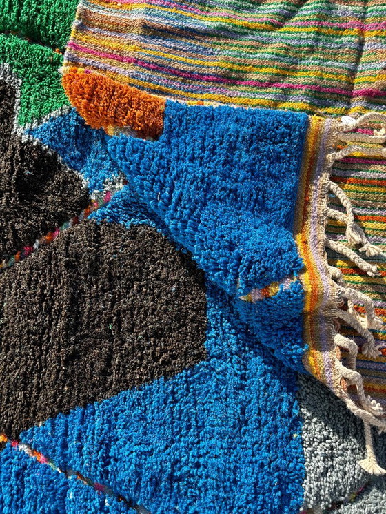 Image 1 of Tappeto berbero marocchino colorato 200x300 cm