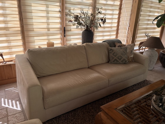 Bellissimi divani in pelle di grandi dimensioni (2) e poltrona!! – Divani 3 posti, Leather (photo 8 of 10)