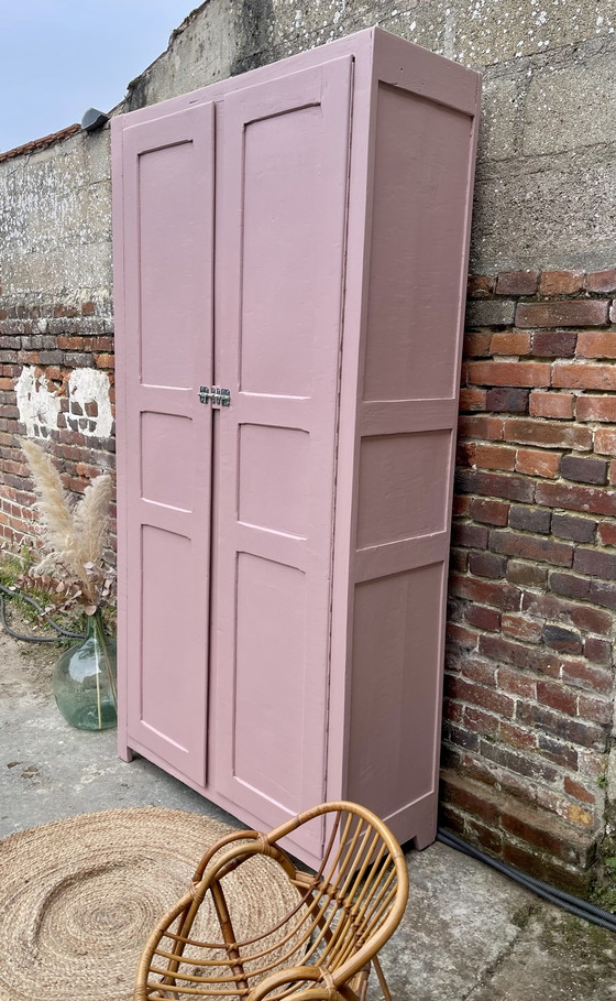 Image 1 of Antique Parisian-style wardrobe
