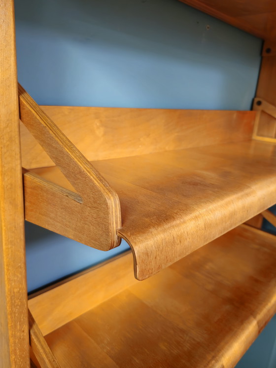 Image 1 of Vintage Cees Braakman Pastoe Open Cabinet Wall Rack