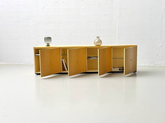 Image 1 of Mueble bajo ondulado de Punt Mobles, Valencia, años 90