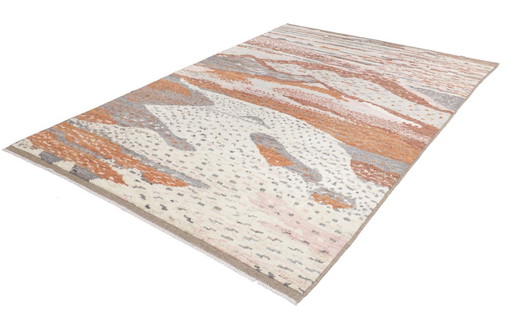 Tapis Berbère Afghan Maroc Design - Noué à la main - Style Boho Vintage 295 x 200 cm
