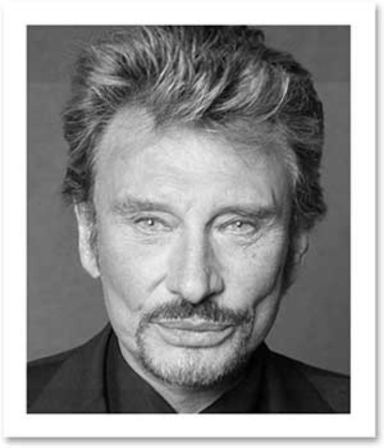 Image 1 of Johnny Hallyday Gift | French Elvis Rock Decor | Music Legend Collectible Doll | French Rock Art