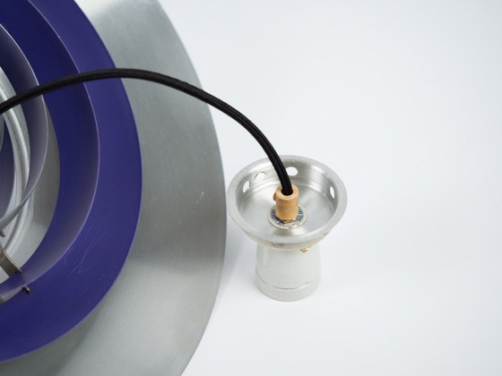 Lampe à Suspension P376 Vintage Danoise par Fabricius et Kastholm, Nordisk Solar, 1964 – Aluminium (photo 15 of 15)