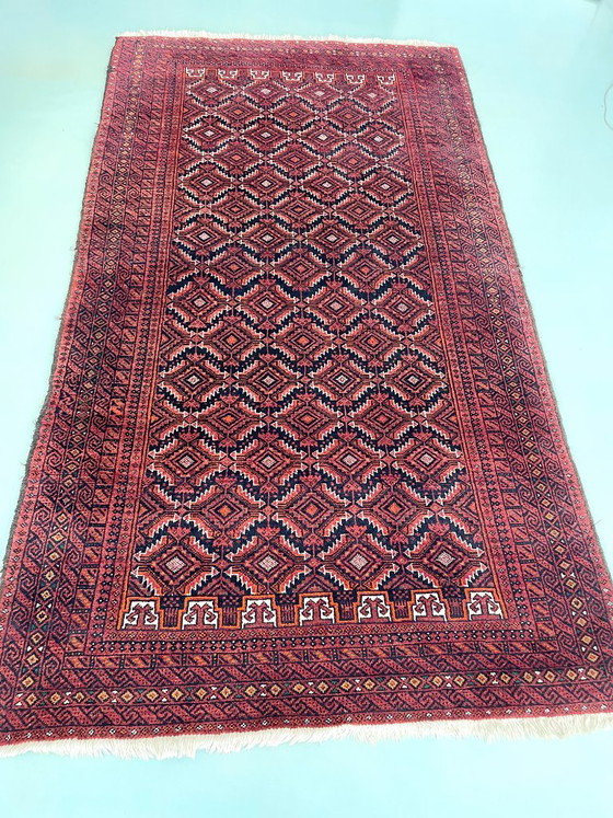 Tappeto Baluchi annodato a mano 215x120 cm Tappeto Orientale rosso – Tappeti, Lana (photo 5 of 13)