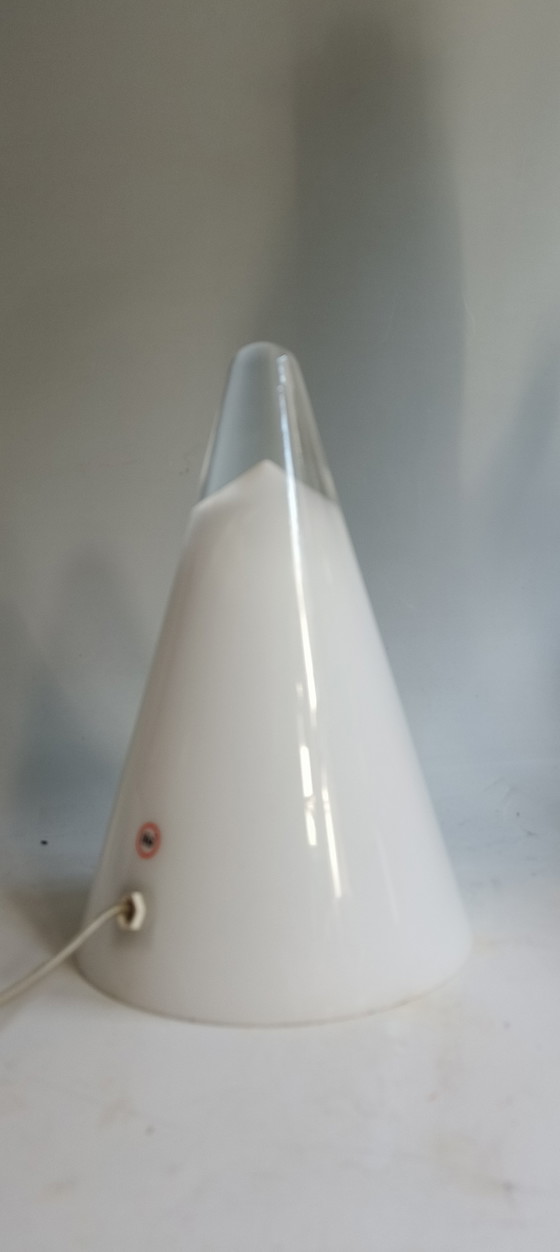 Image 1 of Lampe en verre en forme de cône de thé, style Murano, design vintage