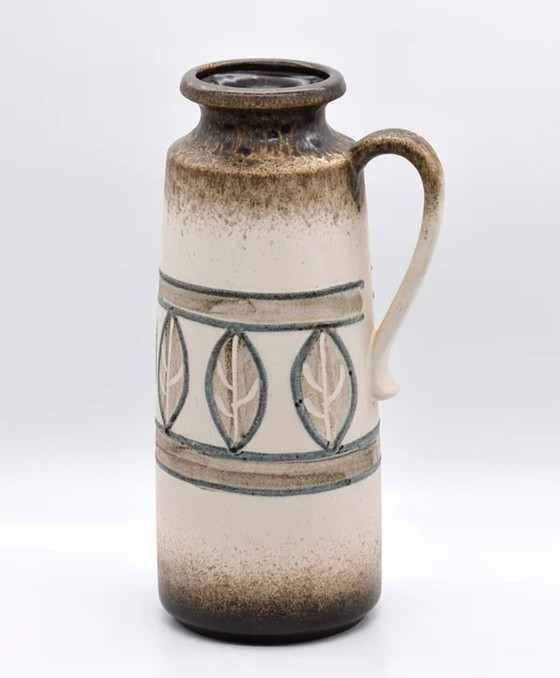 Image 1 of Vase Scheurich 401-35 Fat Lava, 35 cm – Allemagne de l'Ouest, vintage