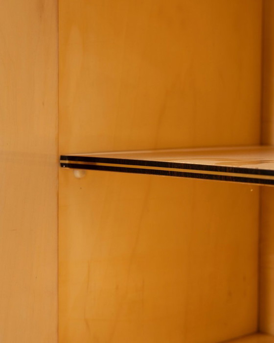 Image 1 of Vintage teakhouten dressoir uit de jaren 60 met wandmontagesysteem, Italiaans design.