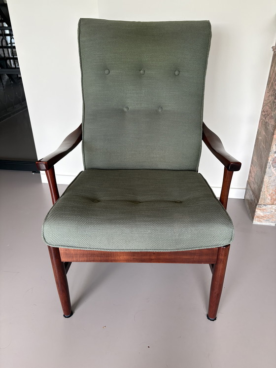 Image 1 of Mooie fauteuil in Deense stijl