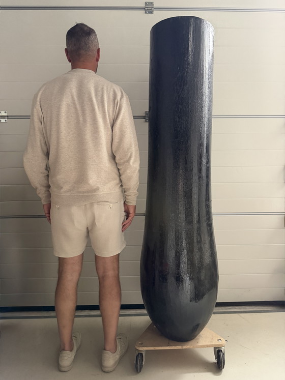 Mega Vase | Hollowed Palm Tree – Wood (photo 5 of 7)
