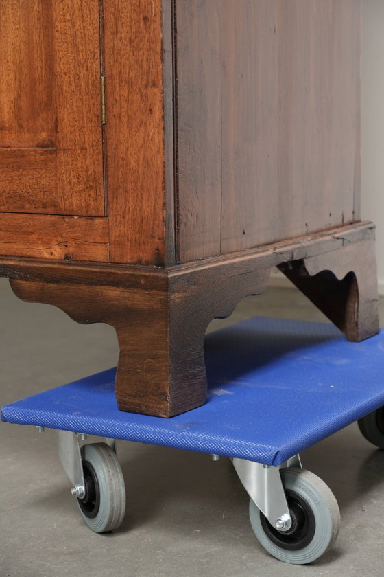 Wunderschöner antiker englischer Buffetschrank aus dem frühen 19. Jahrhundert im gotischen Stil mit (photo 17 of 19)