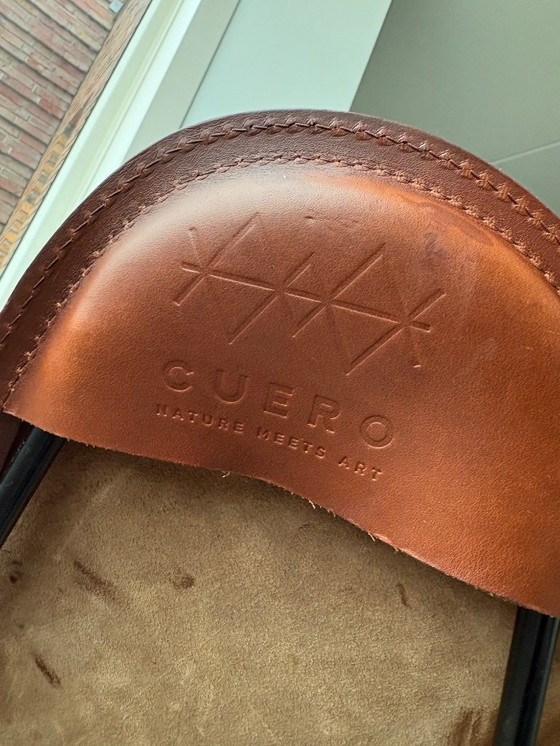 Image 1 of Cuero Design - Mariposa Chair pampas leer Mariposa Chair - chocolate