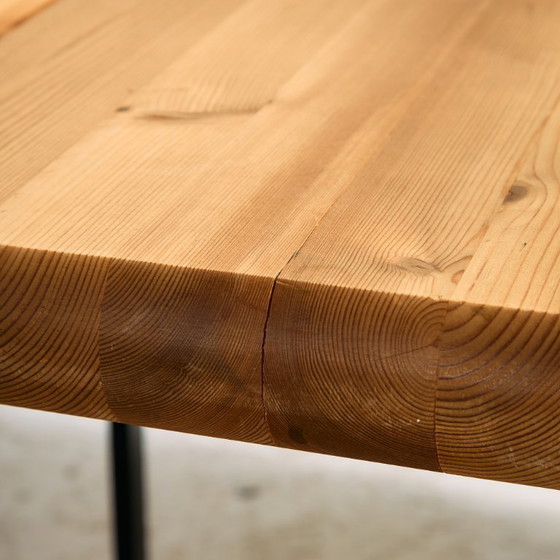 Image 1 of MK11071 Set da pranzo in pino di Rainer Daumiller per Hirtshals Savvaerk, set di 7 persone