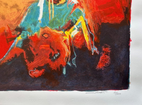 Image 1 of Zeefdruk Gerard 't Hart