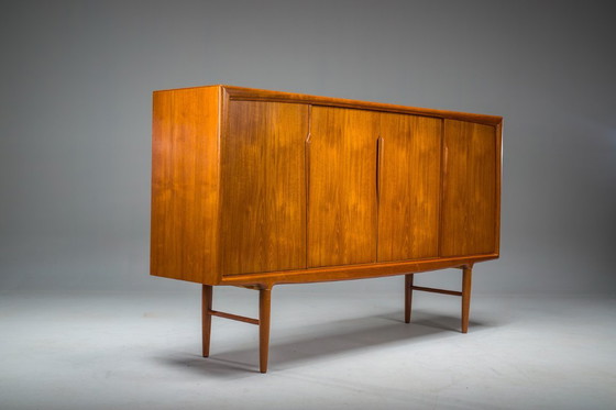 Image 1 of Mobiletto a credenza attribuito ad Axel Christensen per Aco Møbler, anni '60