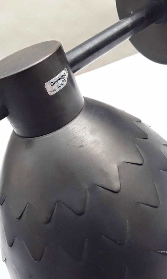 Image 1 of Brutalist Zweedse Koperen Wandlamp 1960,s door Carl Thore