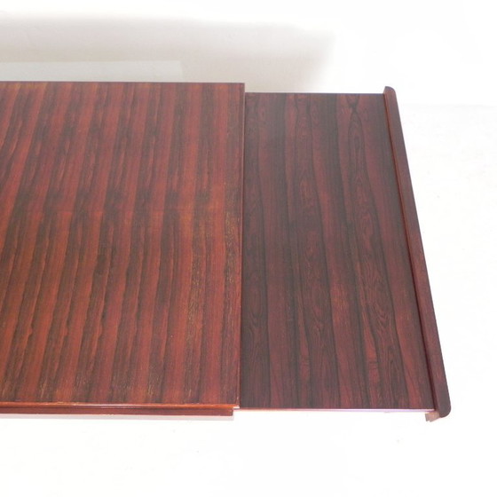 Image 1 of Art-Deco-Esstisch, Palisanderfurnier, ausziehbar auf 248 cm, 1930er Jahre